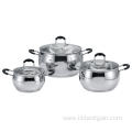 Apple Shape Stainless Steel Casserole